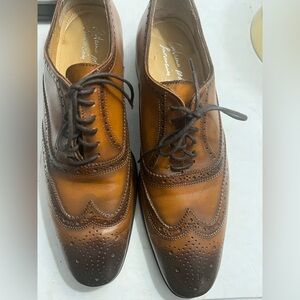 Antonio Maurizi Brogue Toe Cap Leather Shoe